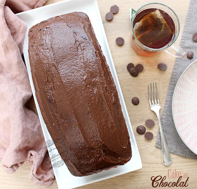 recette cake au chocolat