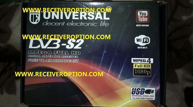 UNIVERSAL UE-90HD RECEIVER POWERVU KEY NEW SOFTWARE