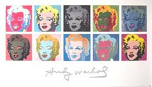 Marilyns by Warhol