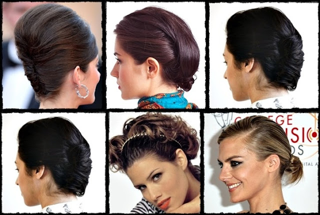 easy updos for short hair