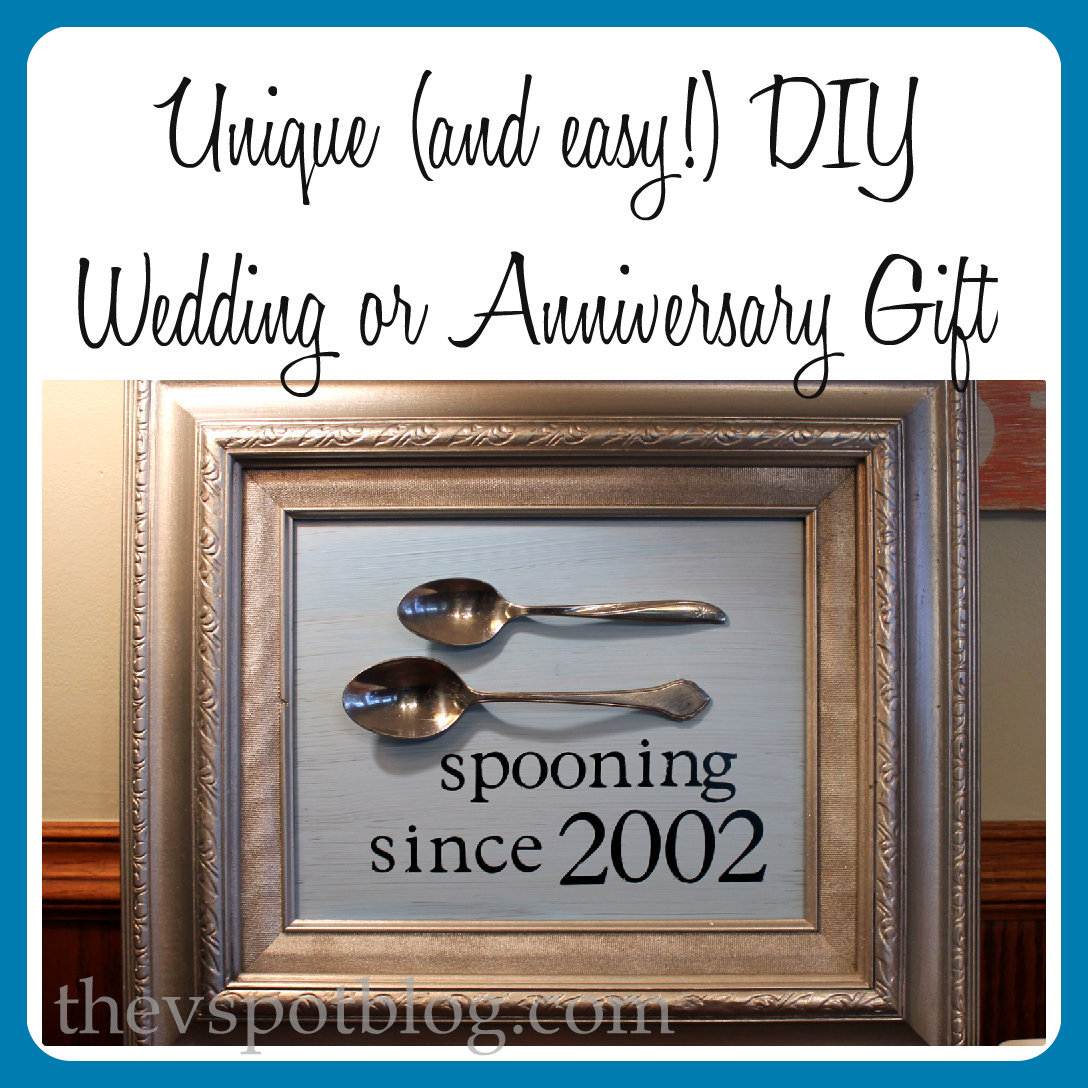 A DIY personalized wedding  or anniversary  gift  for less 