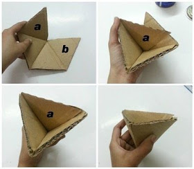 Triangle origami DIY