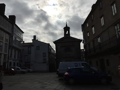 by E.V.Pita... Catedral de Santiago de Compostela y plaza do Obradoiro