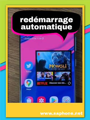 Comment programmer le redémarrage automatique de Samsung Galaxy?