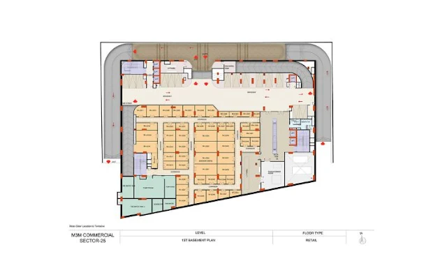 M3M Jewel Floor Plan