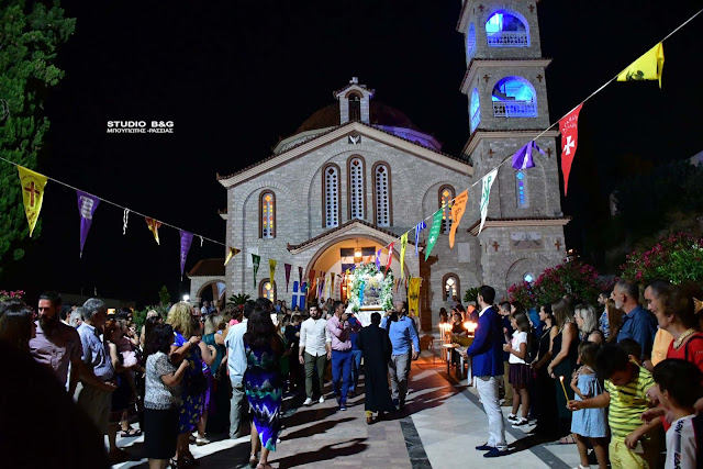 Την Κοίμηση της Θεοτόκου τίμησε το Κιβέρι (βίντεο)