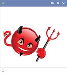 Evil Devil Emoticon