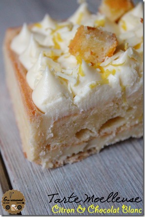 Tarte Moelleuse Citron & Chocolat Blanc 12