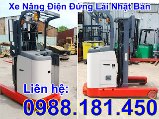 xe nâng điện cũ đứng lái