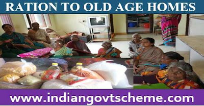 RATION TO OLD AGE HOMES