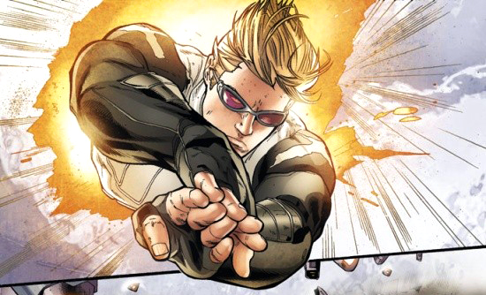 Cannonball (Samuel Zachary Guthrie) - Marvel New Mutants Superhero yang dapat terbang seperti roket