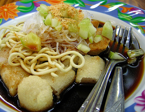 Original Indonesian food, Pempek Palembang