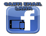 cara mengganti email facebook dengan nomor hp