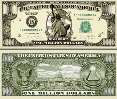 US 1 million bill