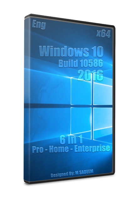 Download Windows 10 64-Bit Build 10586 6in1 Pre-activated ...