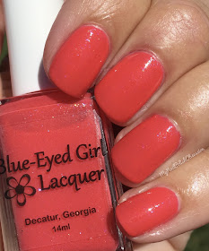 Destination Duo, March 2016; Blue Eyed Girl Lacquer Dreams of the Future 