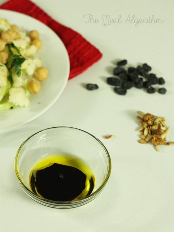 Spinach, Corn & Cauliflower Salad