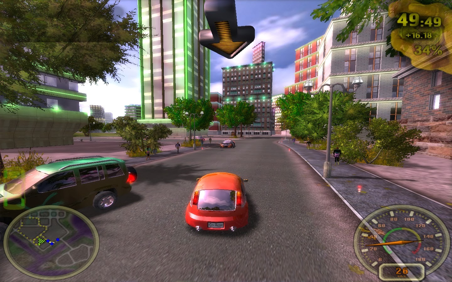 Ronan Elektron: Free Download City Racing Game PC Full Version