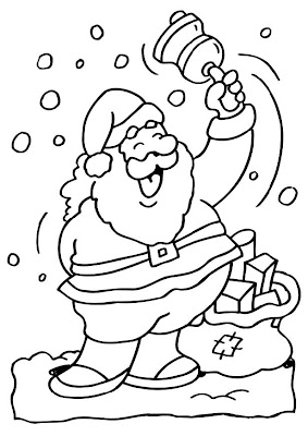 Free Santa Claus Coloring Pages