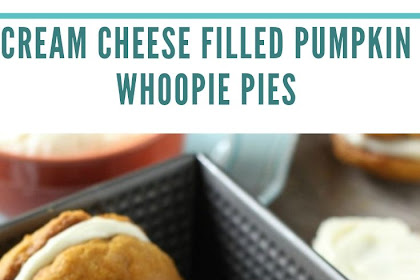 Cream Cheese Filled Pumpkin Whoopie Pies