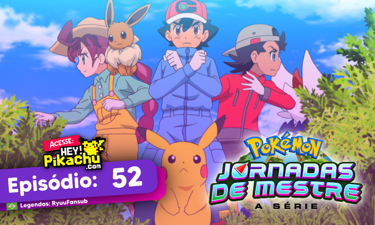 ◓ Anime Pokémon Horizontes • Episódio 7: Treinamento Intensivo! Capitão  Pikachu! • Legendado em português