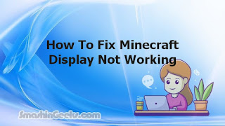 How To Fix Minecraft Display Not Working
