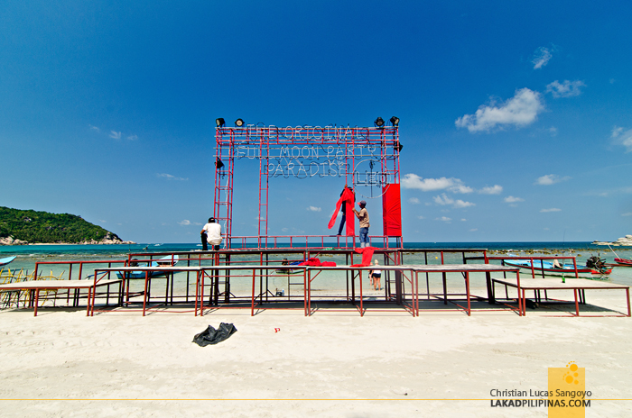 Haad Rin Beach Koh Phangan Thailand