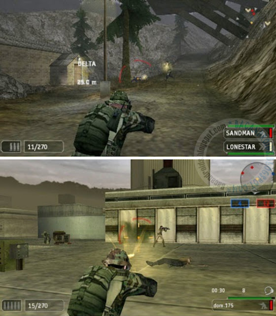 Game SOCOM US Navy Seals Fireteam Bravo PPSSPP Android