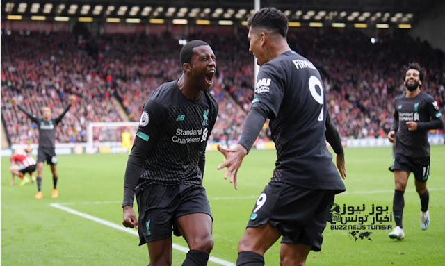 ليفربول يفوز علي شيفيلد يونايتد بهدف ثمين (1-0) في الدوري الإنجليزي الممتاز