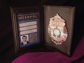 Ty Burrell Muppets Most Wanted Interpol ID badge prop