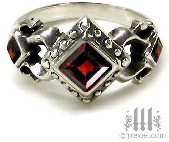 Gothic Wedding Rings At Etsy