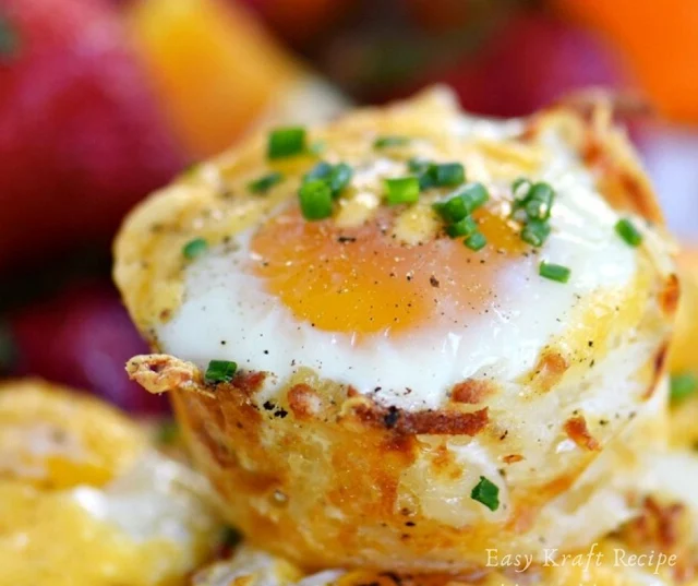 SAUSAGE EGG HASH BROWN CUPS