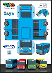 Konsep Terbaru Tayo Papercraft, Yang Terbaru!