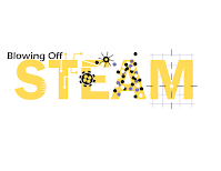 Blowing Off STEAM Logo.