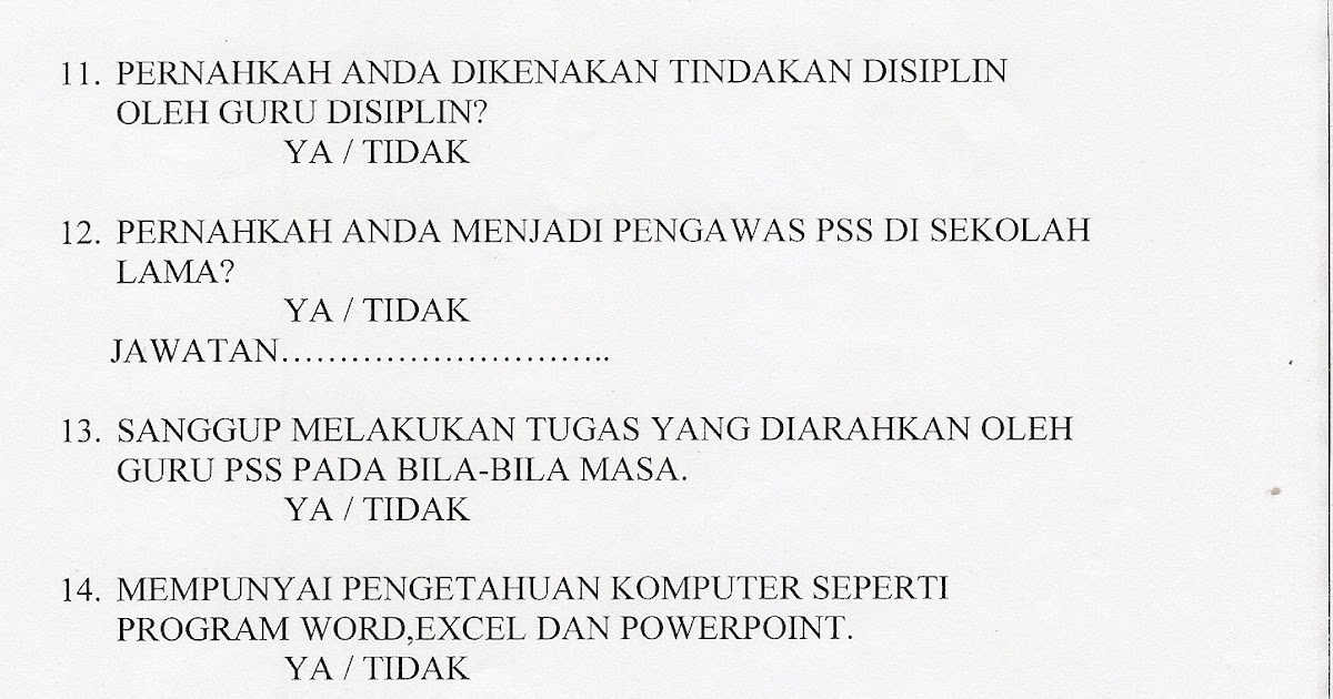 Surat Permohonan Pengawas Sekolah Sample Site d