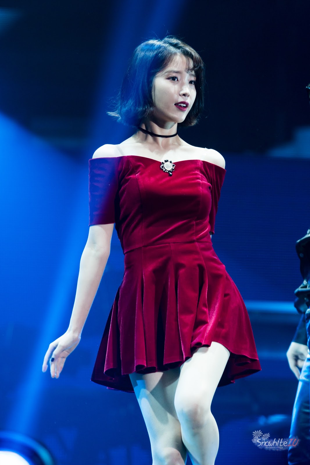 IU Looks Hot In Red Dresses  Daily K Pop  News