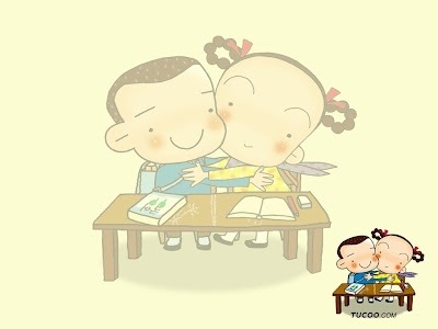 wallpaper cartoon korean. Wallpaper-in-cartoon: Korean