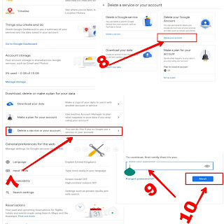 Google Account Kaise Delete Karein