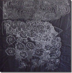 My class background fill piece with Judy Woodworth
