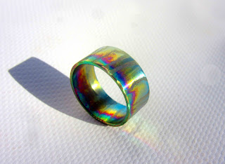 Titanium ring spain by EbroTi Ribera d'Ebre