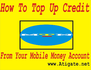 mtn mobile money, how to buy credit from mobile money on mtn, mtn ghana