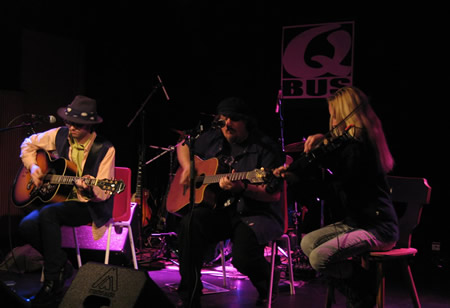 Kevn Kinney live at the Q-Bus, Leiden, The Netherlands 2010-02-23