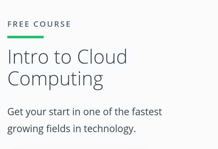 Intro to Cloud Computing