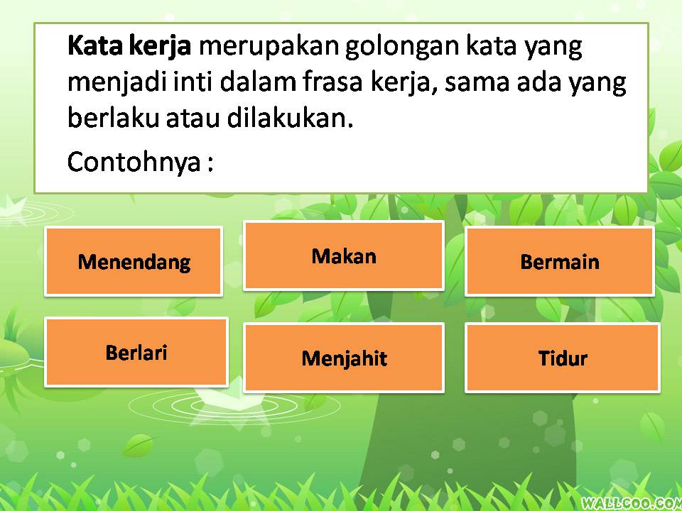 Kata kerja ~ Si Celik BM