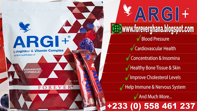  FOREVER ARGI PLUS, BENEFITS AND WHERE TO BUY IN GHANA