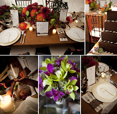 Fabulous Fall Wedding Tablescapes