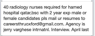 Nurses Required for Qatar