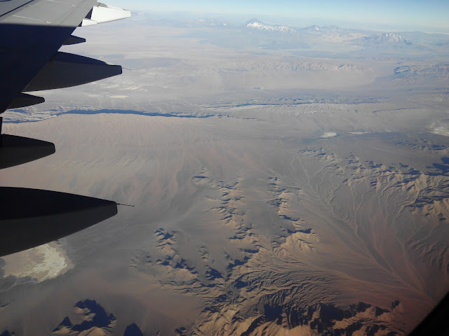 Hacia Atacama (desde el aire)