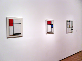 Mondrian. gallery wall