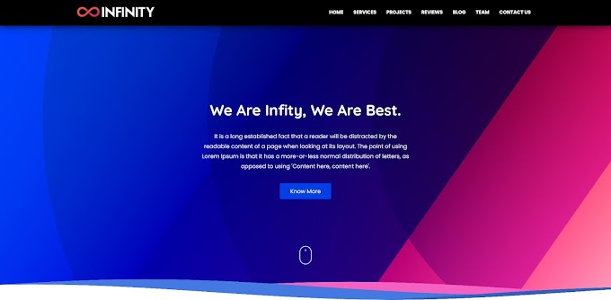 Infinity Blogger Template Download Free premium free blogger themes